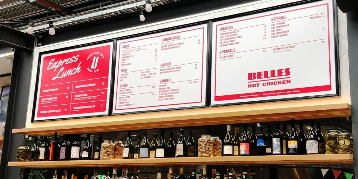 Restaurant POS Signs
