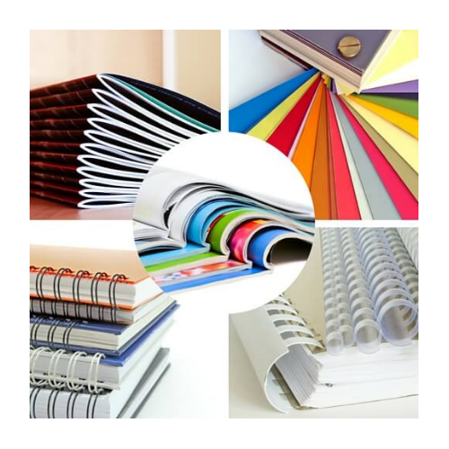 Books - wire-o, spiral, saddle stich or Perfect bind