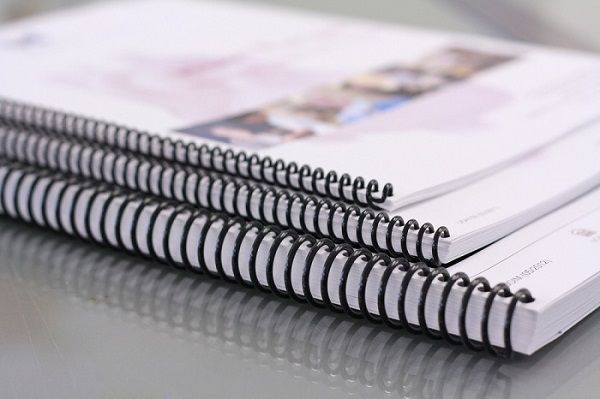 Books - wire-o, spiral, saddle stich or Perfect bind